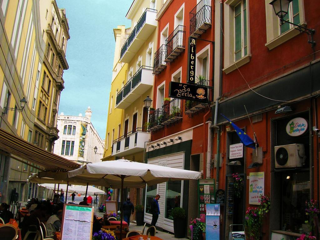 Albergo La Perla Cagliari Exterior foto